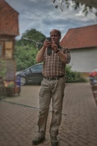 Schluffi beim Fotografieren
